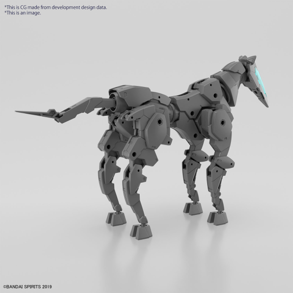 30MM 1/144 Extended Armament Vehicle (HORSE MECHA Ver.) [DARK GRAY] - Trinity Hobby