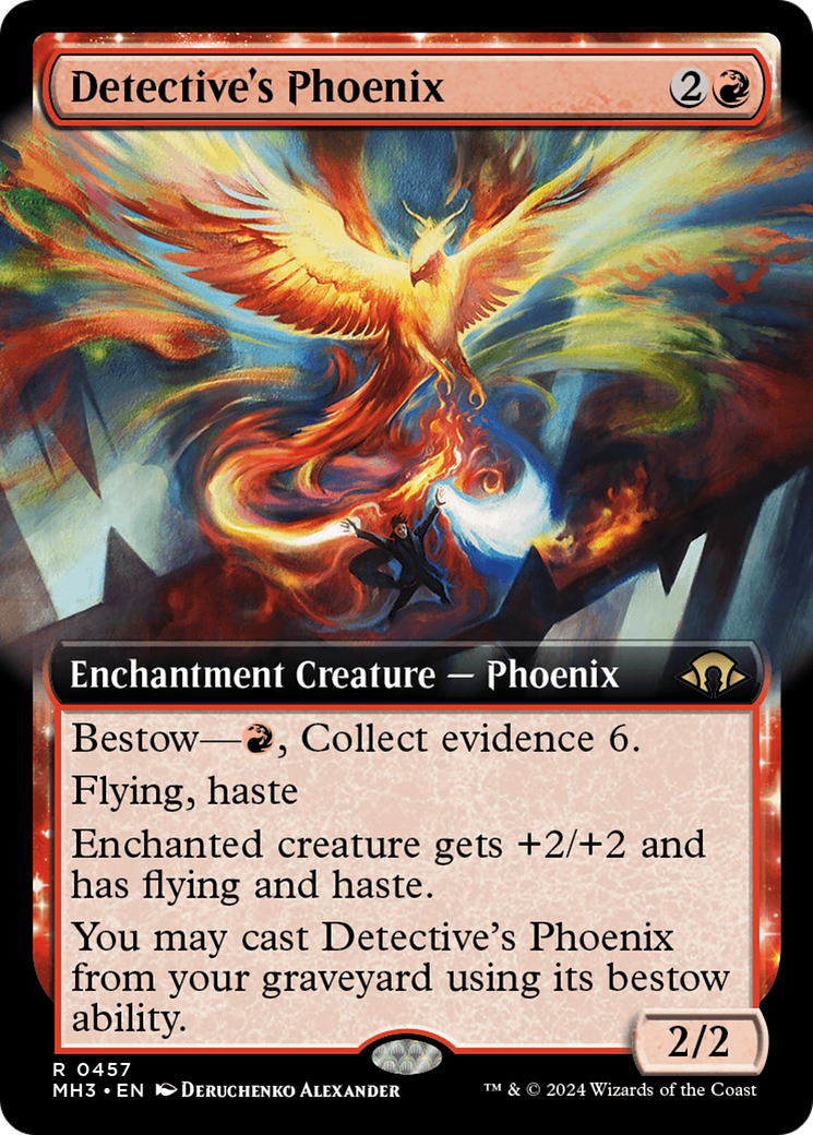 Detective's Phoenix (Extended Art) [Modern Horizons 3] - Trinity Hobby