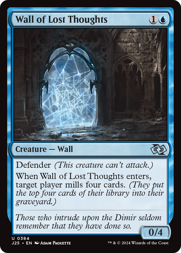 Wall of Lost Thoughts [Foundations Jumpstart] - Trinity Hobby