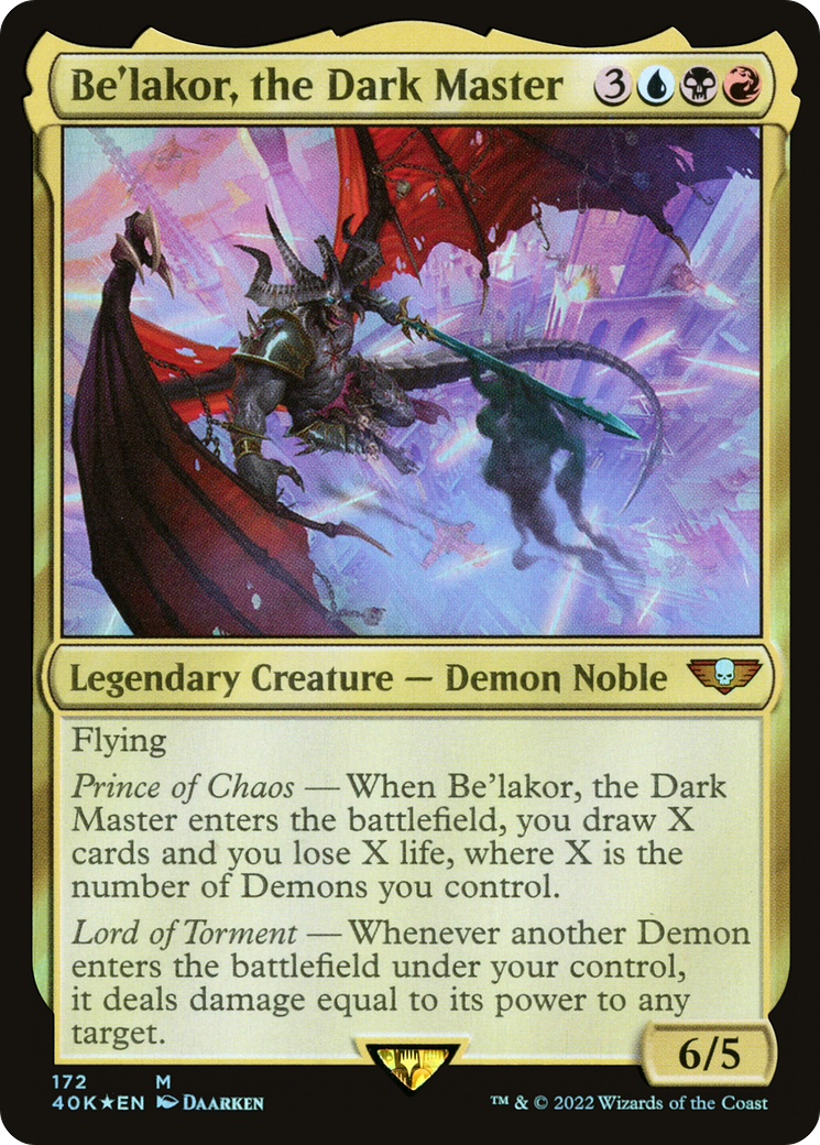 Be'lakor, the Dark Master [Warhammer 40,000] - Trinity Hobby