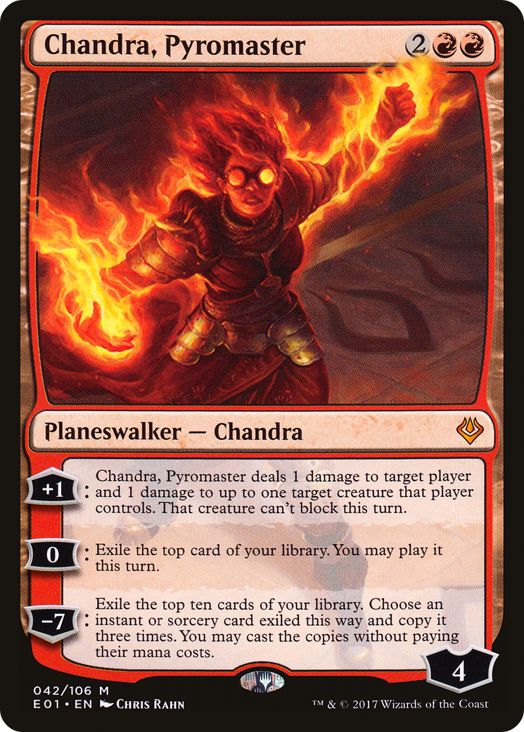 Chandra, Pyromaster [Archenemy: Nicol Bolas] - Trinity Hobby