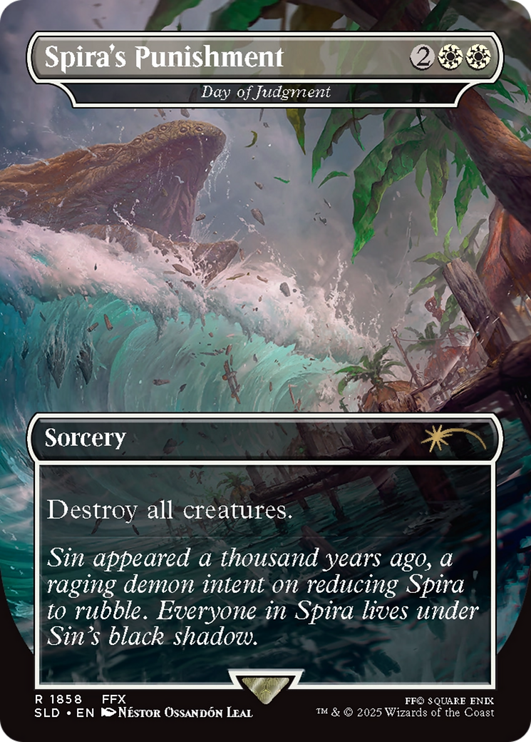 Day of Judgment (SLD-1858) - [Secret Lair Drop] / Spira's Punishment (Borderless) - Trinity Hobby