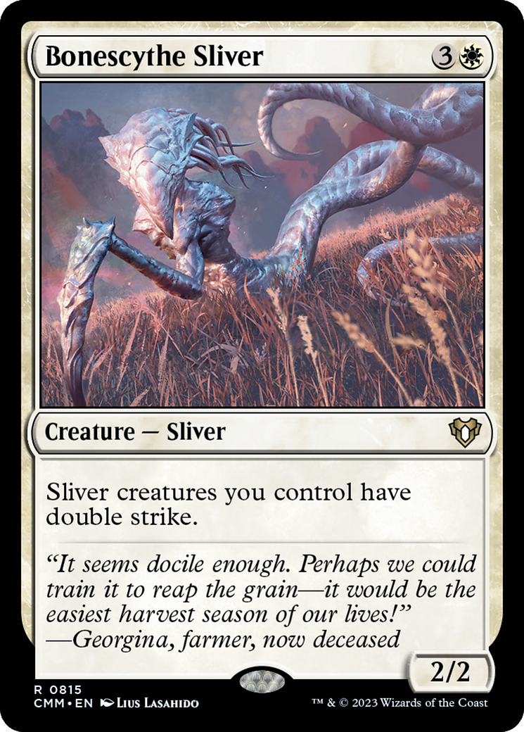 Bonescythe Sliver [Commander Masters] - Trinity Hobby
