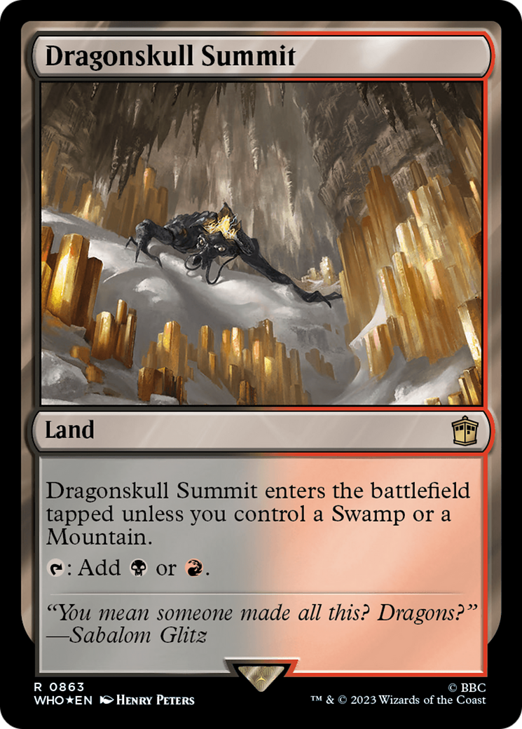 Dragonskull Summit (Surge Foil) [Doctor Who] - Trinity Hobby