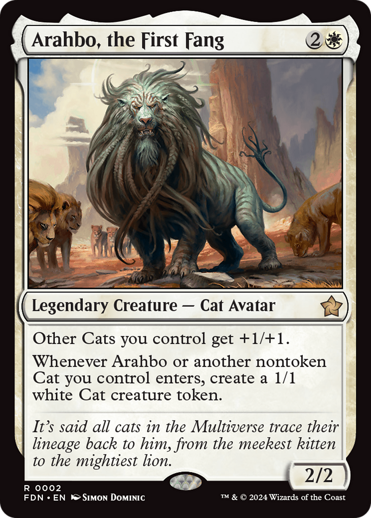 Arahbo, the First Fang [Foundations] - Trinity Hobby