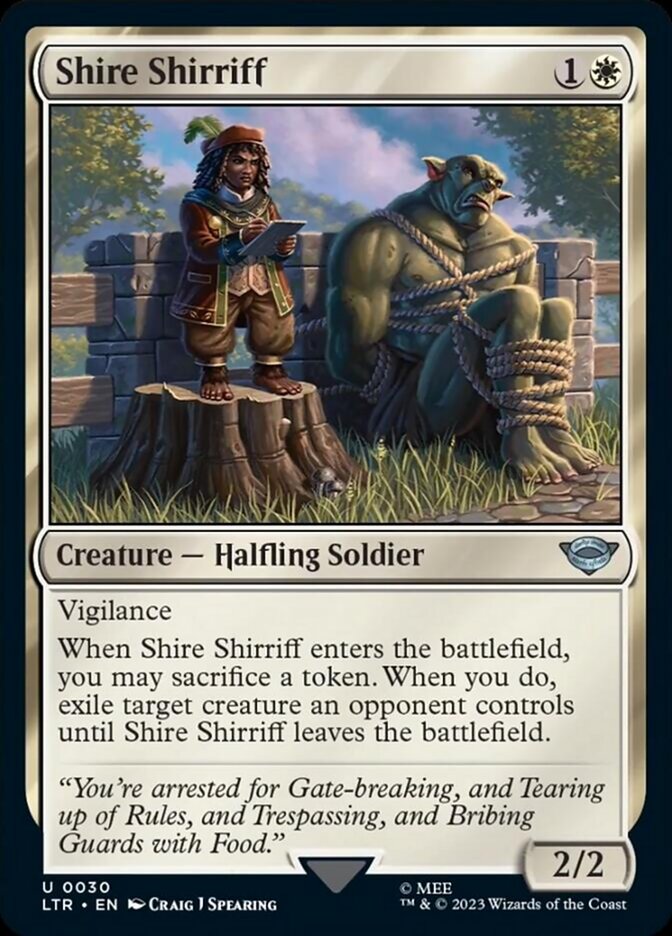 Shire Shirriff [The Lord of the Rings: Tales of Middle-Earth] - Trinity Hobby