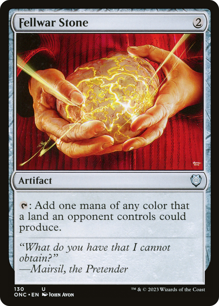 Fellwar Stone [Phyrexia: All Will Be One Commander] - Trinity Hobby