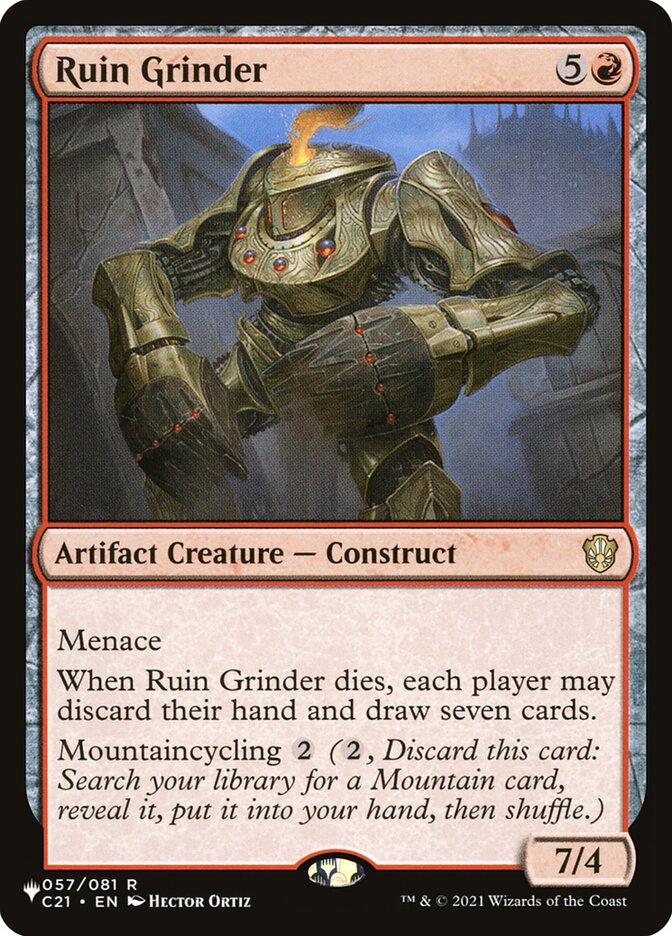 Ruin Grinder [The List] - Trinity Hobby