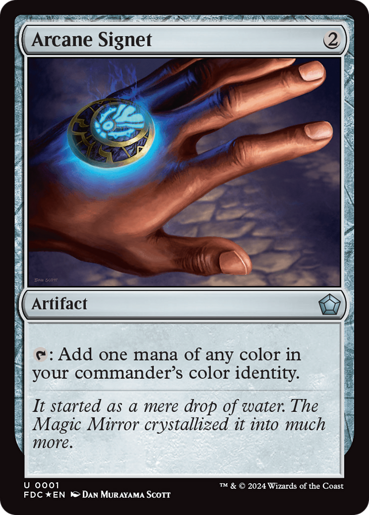 Arcane Signet [Foundations] - Trinity Hobby
