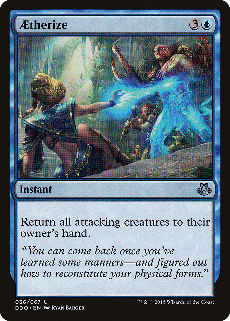 Aetherize [Duel Decks: Elspeth vs. Kiora] - Trinity Hobby