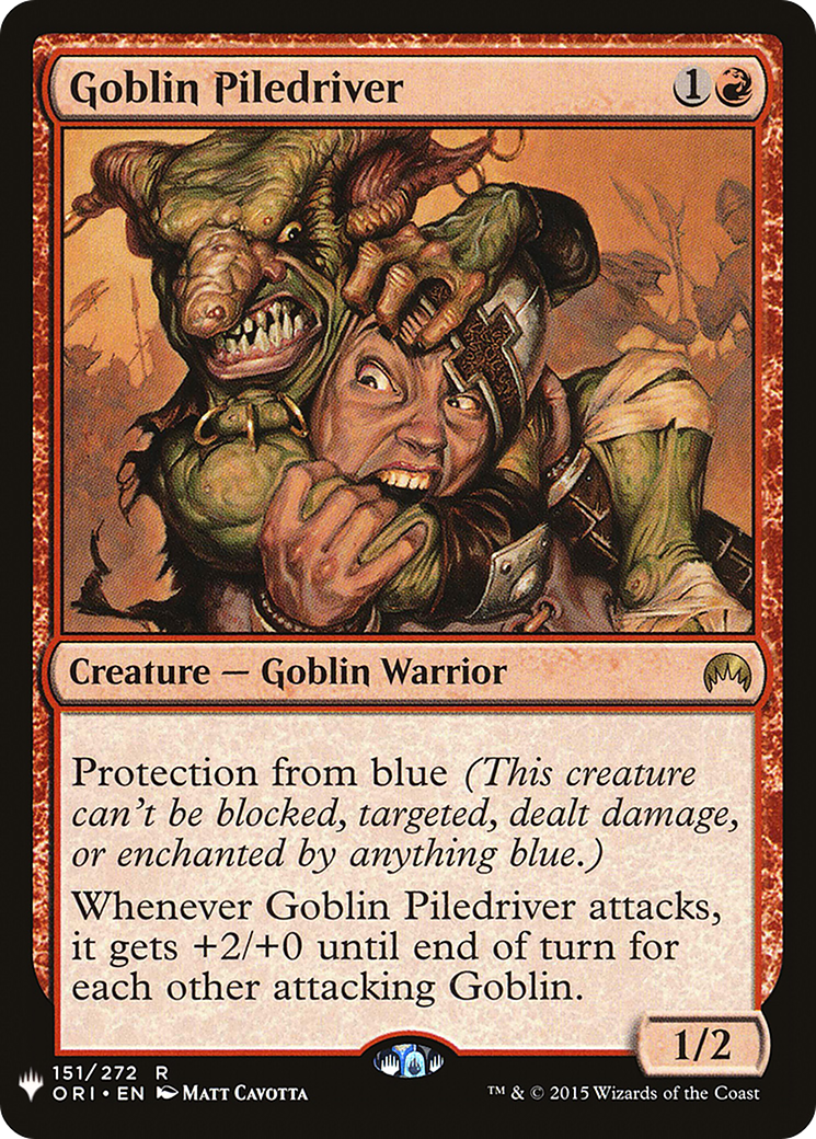 Piledriver gobelin [Booster mystère] 
