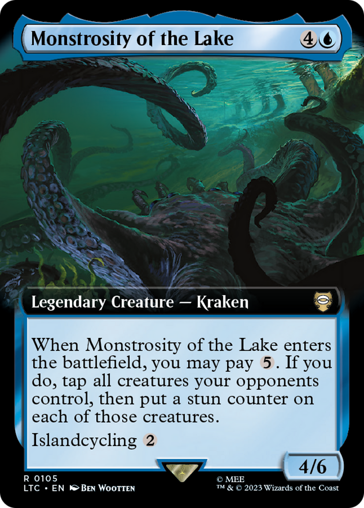 Monstrosity of the Lake (Extended Art) [The Lord of the Rings: Tales of Middle-Earth Commander] - Trinity Hobby