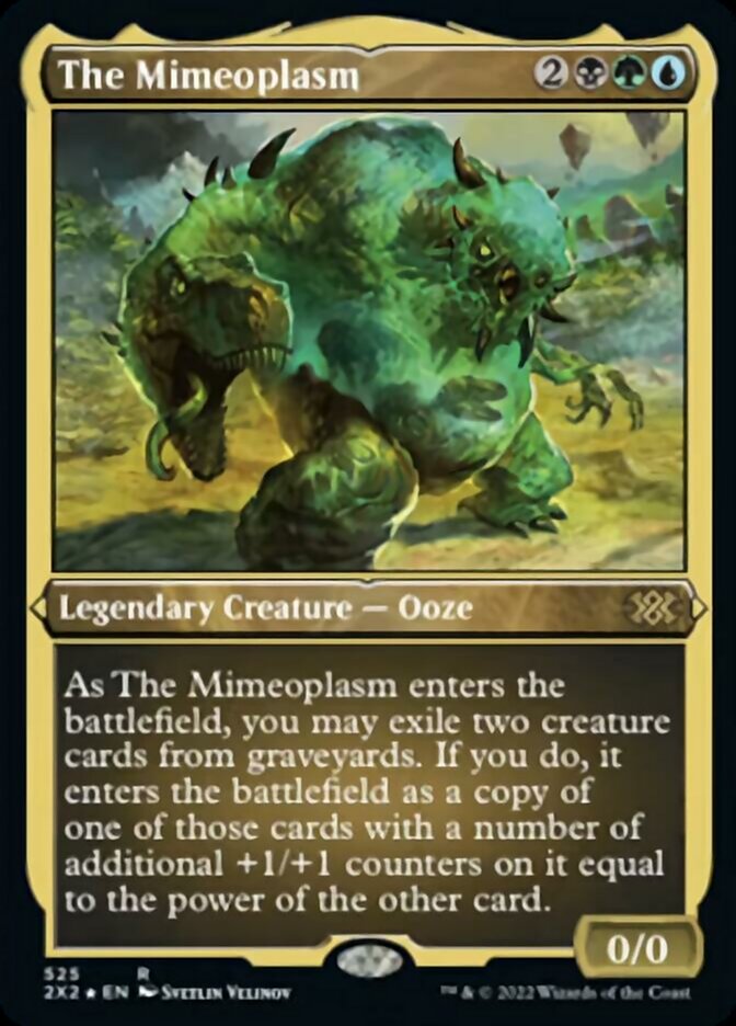 The Mimeoplasm (Foil Etched) [Double Masters 2022] - Trinity Hobby