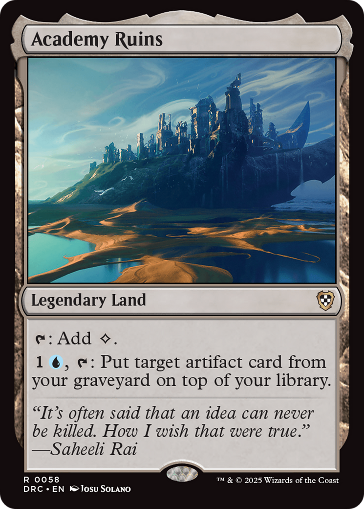 Academy Ruins [Aetherdrift Commander] - Trinity Hobby
