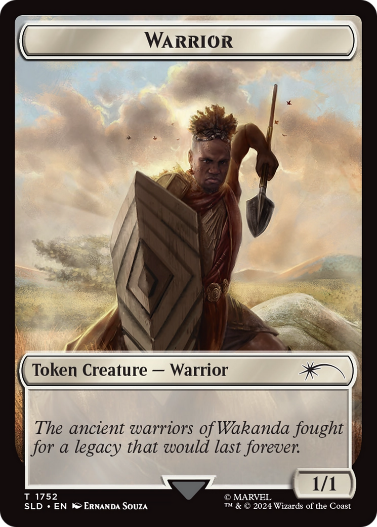 Warrior Token [Secret Lair Drop Series] - Trinity Hobby