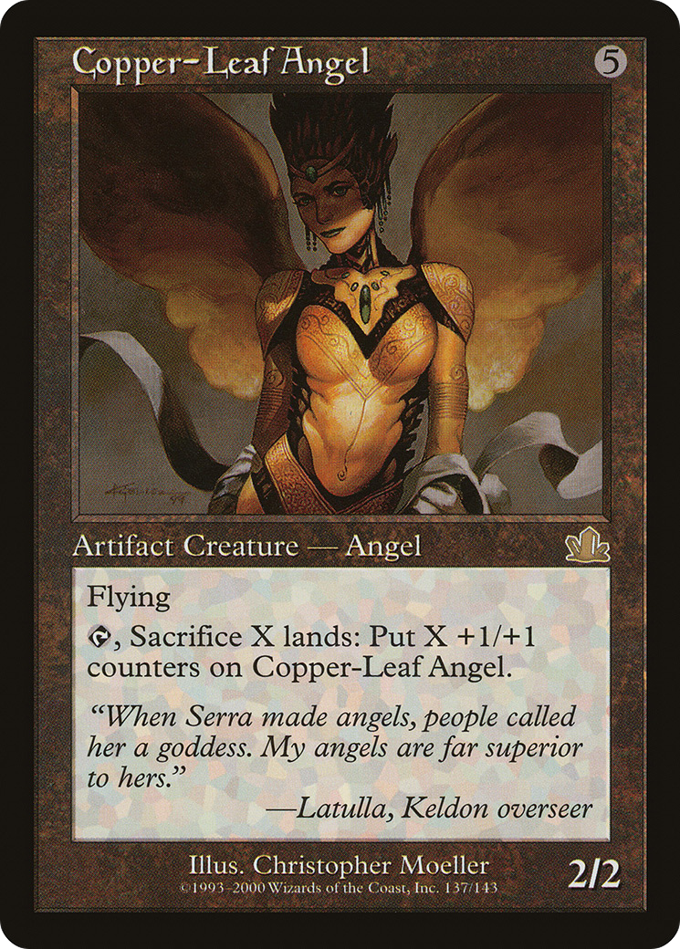 Copper-Leaf Angel [Prophecy] - Trinity Hobby