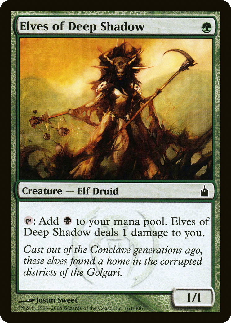 Elfes de l'Ombre Profonde [Ravnica : Cité des Guildes] 