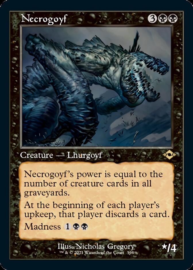 Necrogoyf (Retro Foil Etched) [Modern Horizons 2] - Trinity Hobby