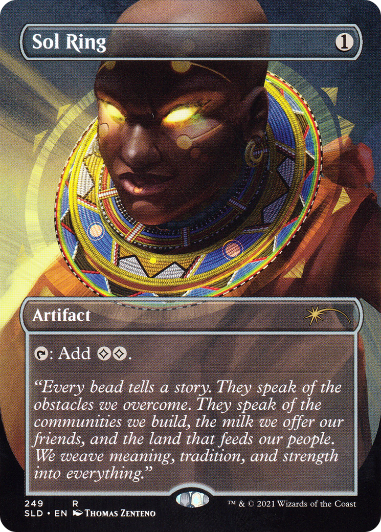 Sol Ring (SLD-249) - [Secret Lair Drop] (Borderless) - Trinity Hobby