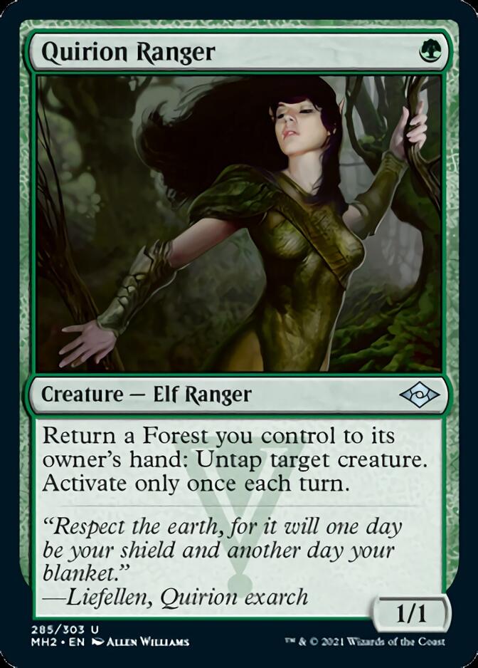 Quirion Ranger (Foil Etched) [Modern Horizons 2] - Trinity Hobby