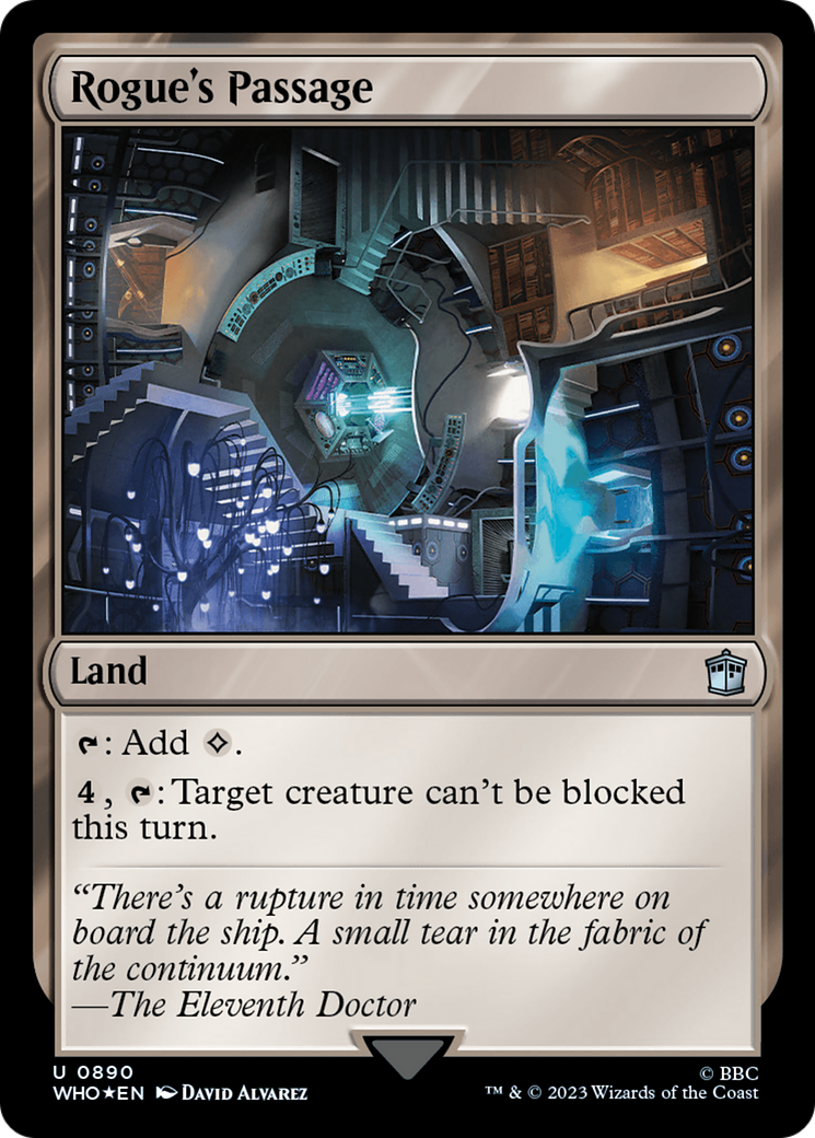 Rogue's Passage (Surge Foil) [Doctor Who] - Trinity Hobby
