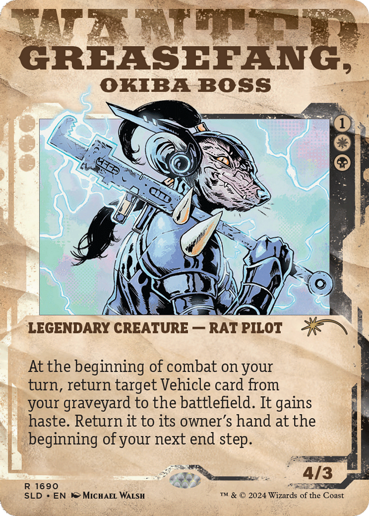 Greasefang, Okiba Boss [Secret Lair Drop Series] - Trinity Hobby