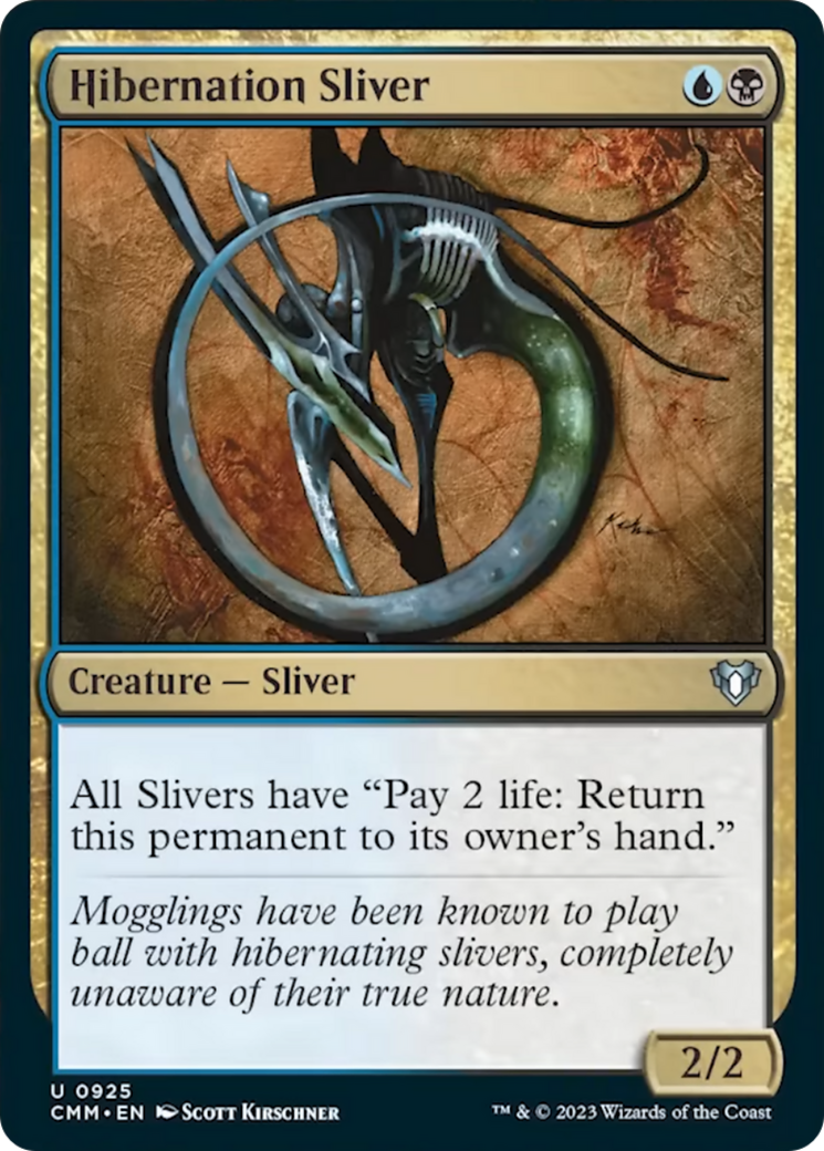 Hibernation Sliver [Commander Masters] - Trinity Hobby