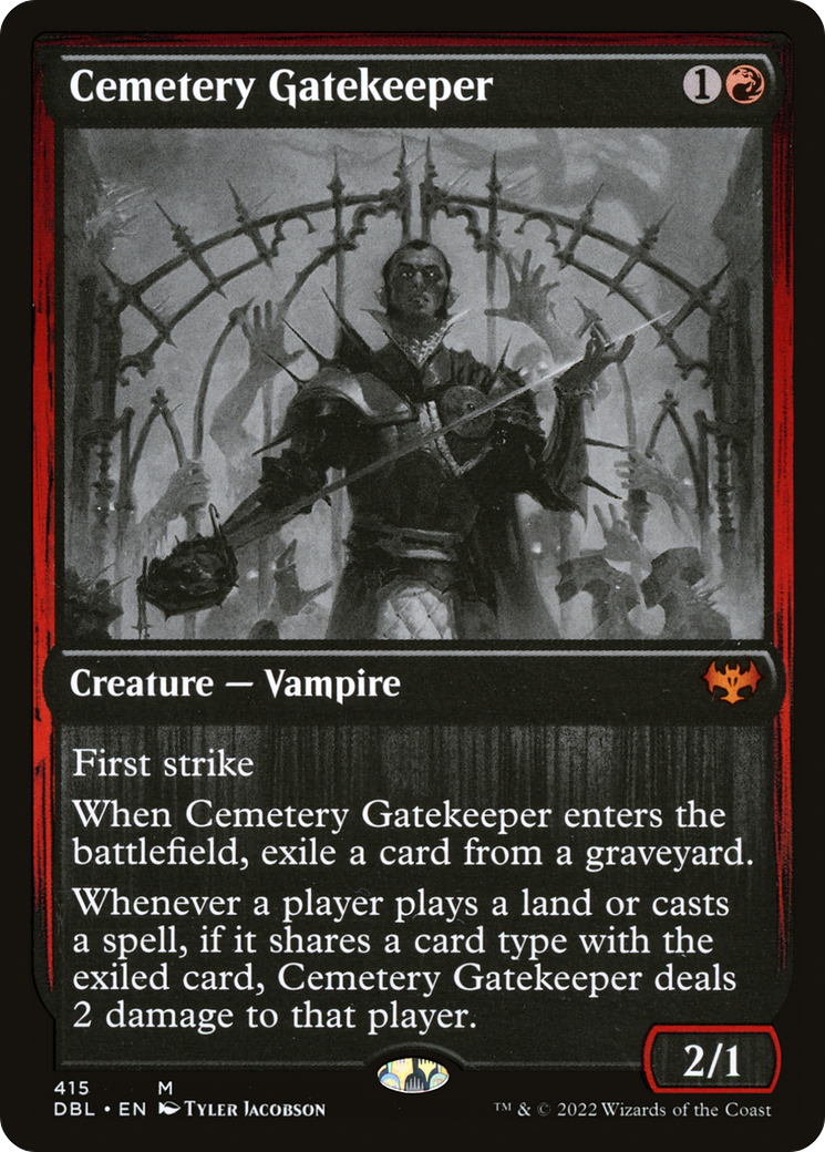 Cemetery Gatekeeper [Innistrad: Double Feature] - Trinity Hobby