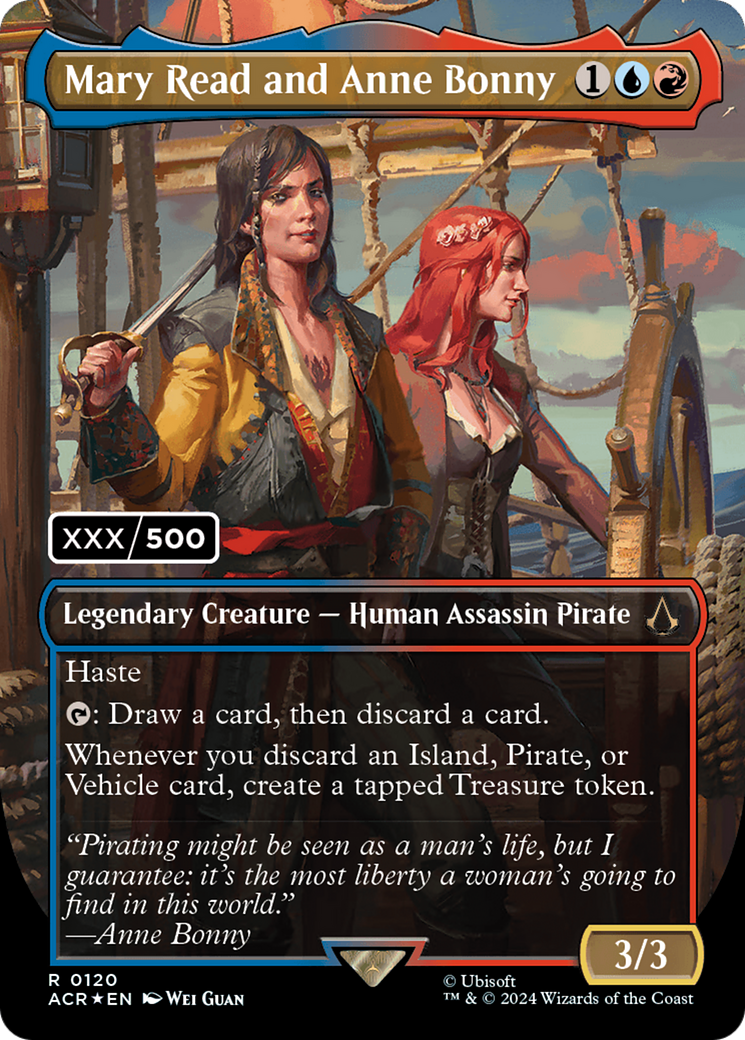 Mary Read and Anne Bonny (English) (Serial Numbered) [Assassin's Creed] - Trinity Hobby