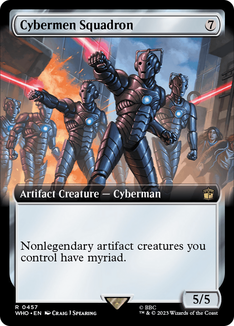 Cybermen Squadron (Extended Art) [Doctor Who] - Trinity Hobby