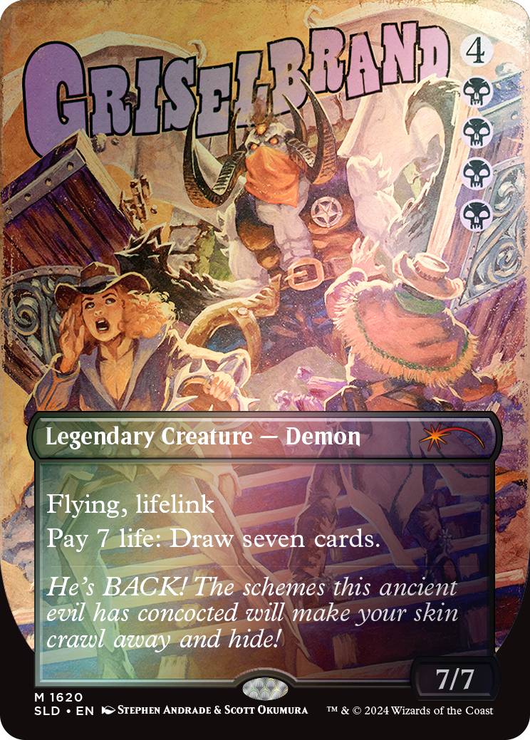 Griselbrand (1620) (Rainbow Foil) [Secret Lair Drop Series] - Trinity Hobby