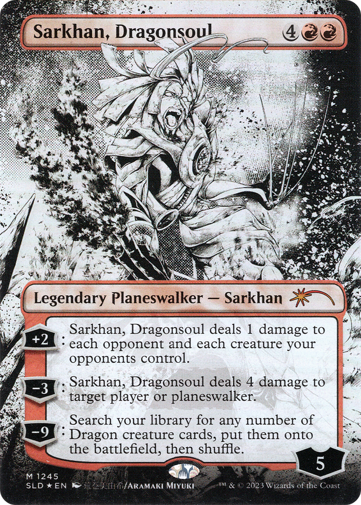 Sarkhan, Dragonsoul (Borderless) [Secret Lair Drop Series] - Trinity Hobby