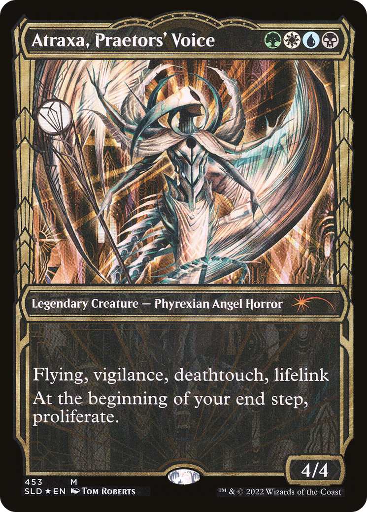 Atraxa, Praetors' Voice (Showcase Gilded Foil) [Secret Lair Drop Series] - Trinity Hobby