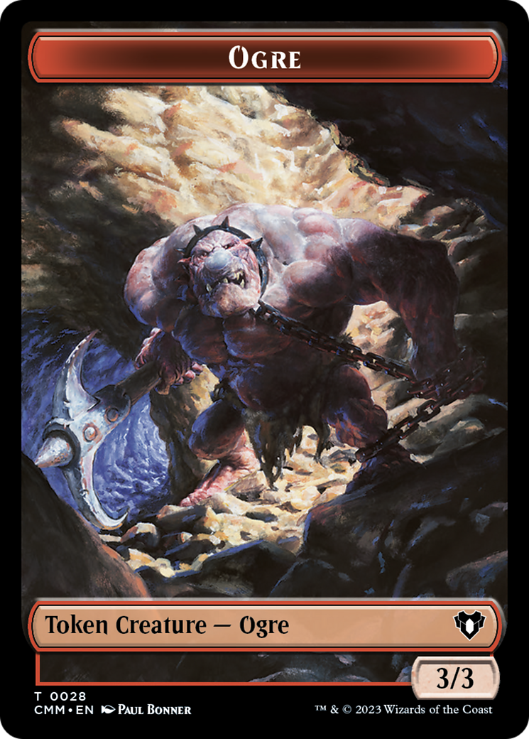 City's Blessing // Ogre Double-Sided Token [Commander Masters Tokens] - Trinity Hobby