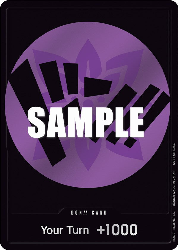 DON!! Card (Purple) - [One Piece Promotion Cards] Foil - Trinity Hobby