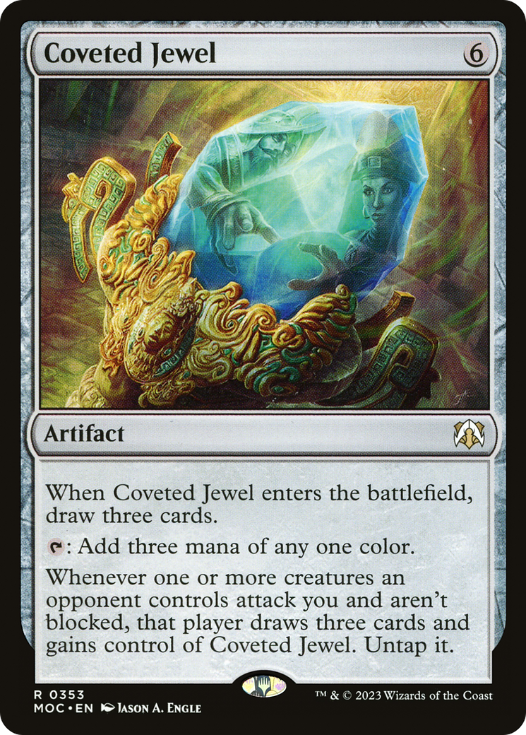 Coveted Jewel (Ripple Foil) [Modern Horizons 3 Commander] - Trinity Hobby