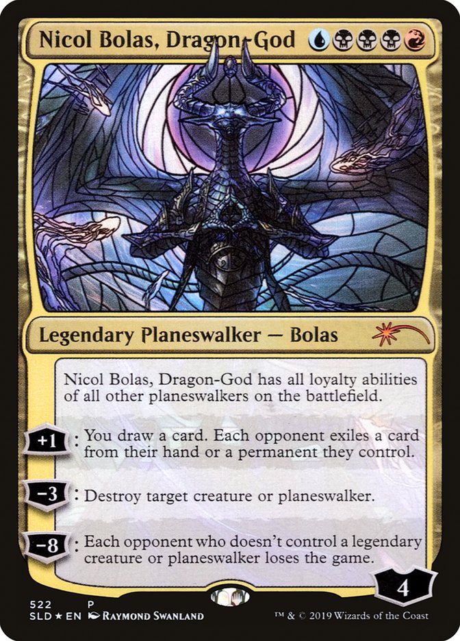 Nicol Bolas, Dragon-God (Stained Glass) [Secret Lair Drop Promos] - Trinity Hobby
