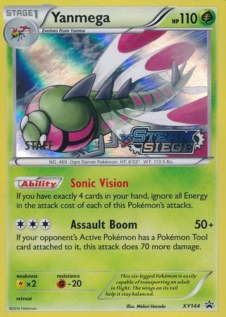 Yanmega (XY144) (Staff) [XY: Black Star Promos] - Trinity Hobby