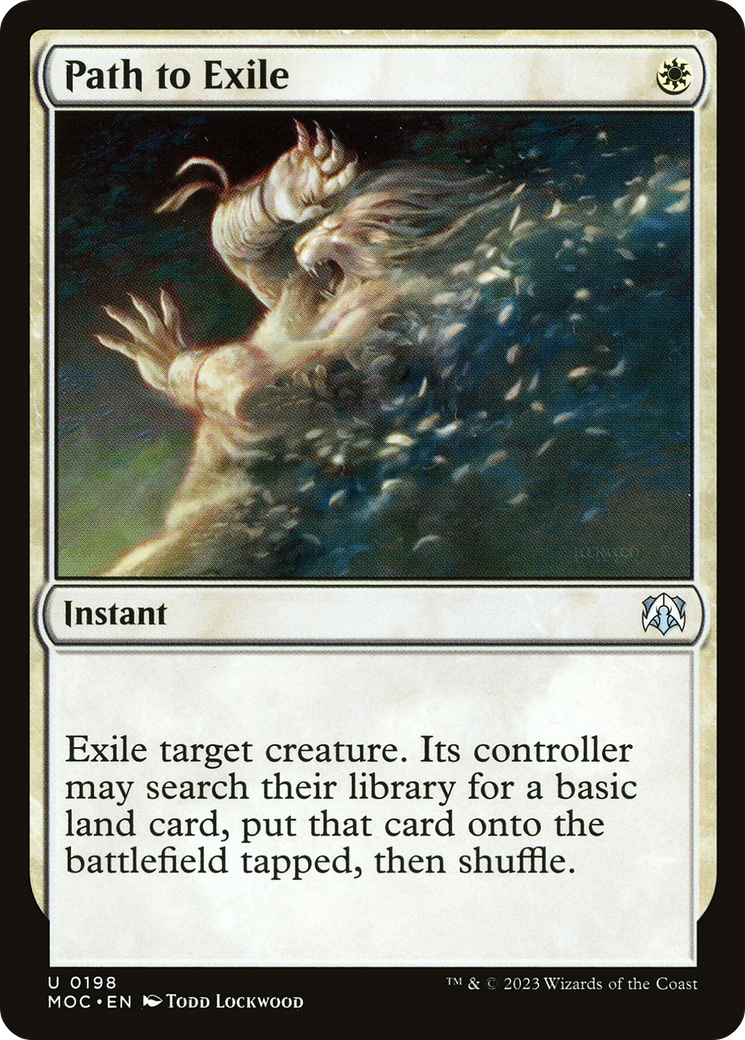 Path to Exile [March of the Machine Commander] - Trinity Hobby