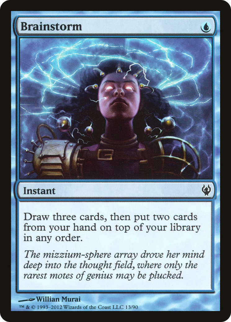 Brainstorm [Duel Decks: Izzet vs. Golgari] - Trinity Hobby