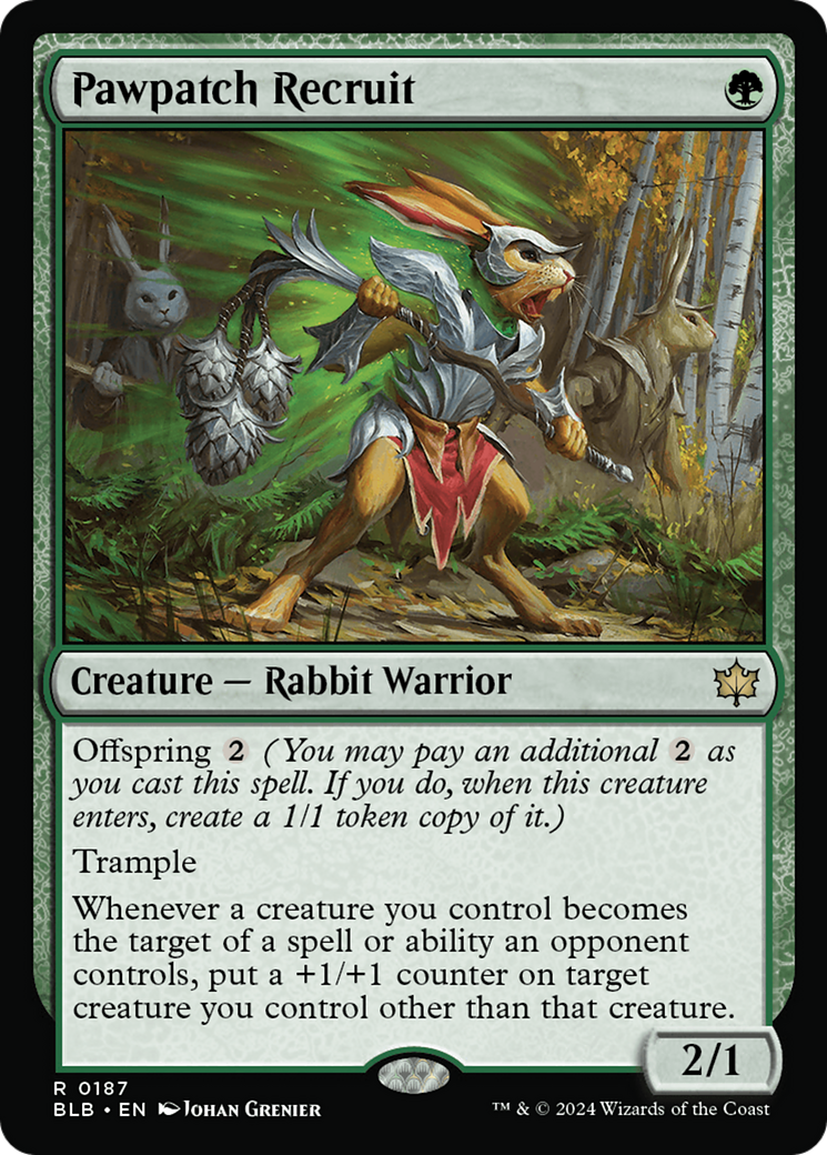 Pawpatch Recruit [Bloomburrow] - Trinity Hobby