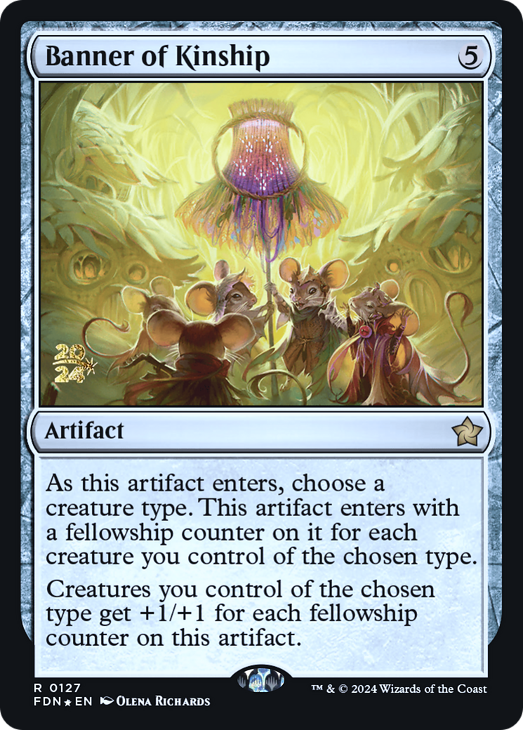 Banner of Kinship [Foundations Prerelease Promos] - Trinity Hobby