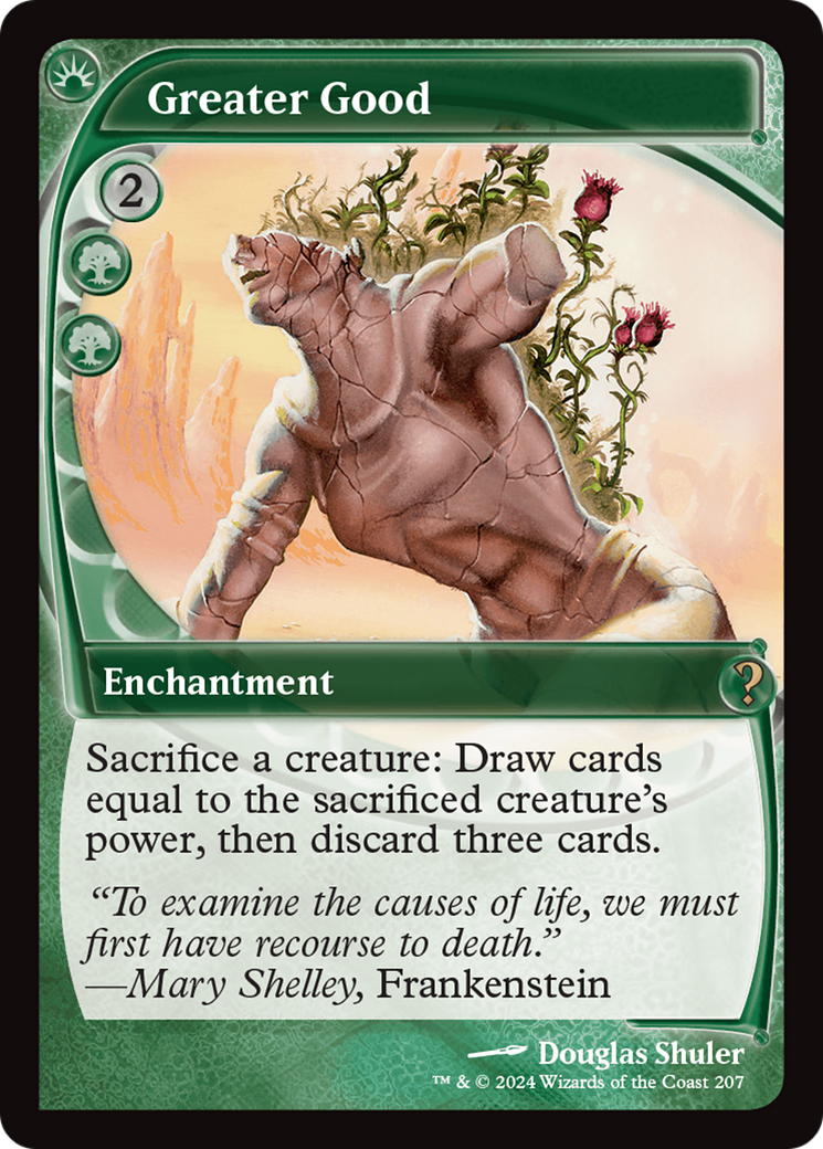 Greater Good (Future Sight) [Mystery Booster 2] - Trinity Hobby