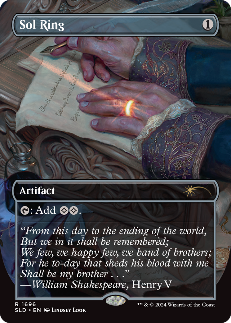 Sol Ring (1696) [Secret Lair: Sheldon's Spellbook] - Trinity Hobby