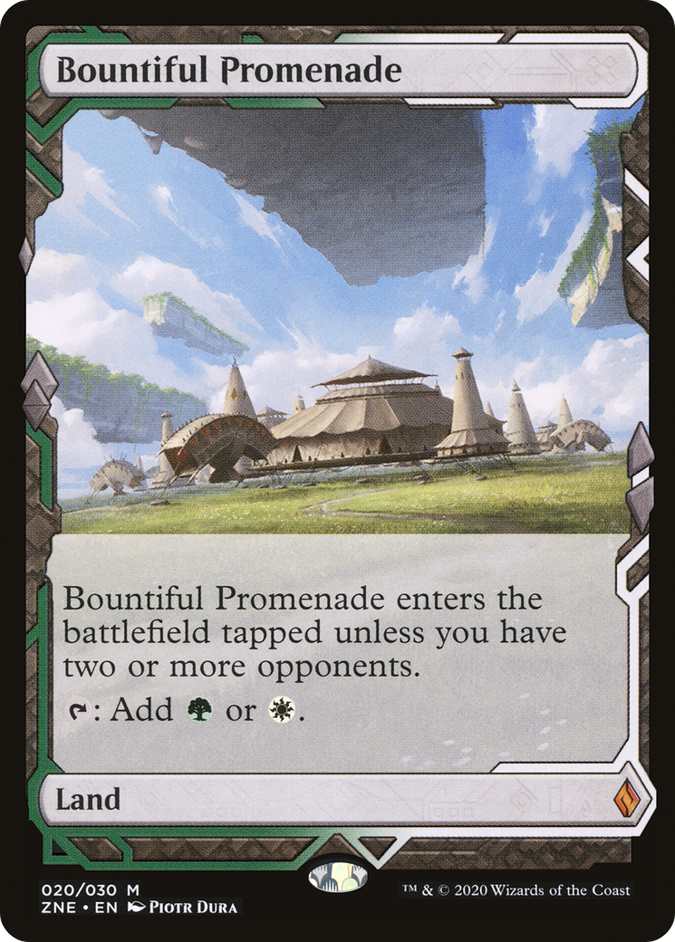 Bountiful Promenade (Expeditions) [Zendikar Rising Expeditions] - Trinity Hobby