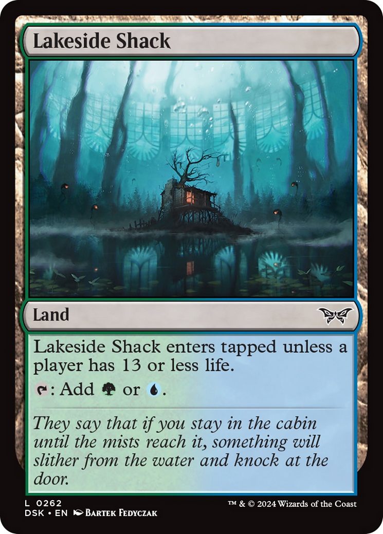 Lakeside Shack [Duskmourn: House of Horror] - Trinity Hobby