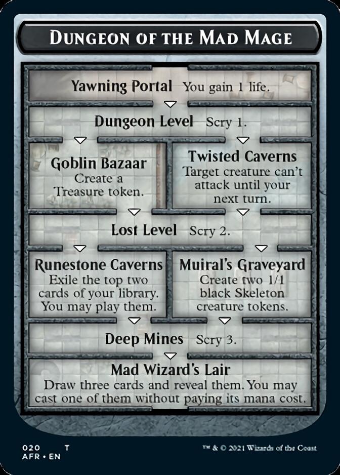 Dungeon of the Mad Mage // Lost Mine of Phandelver Double-Sided Token [Dungeons & Dragons: Adventures in the Forgotten Realms Tokens] - Trinity Hobby