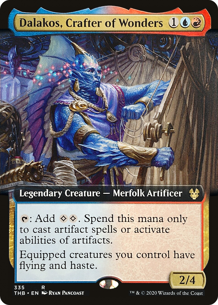 Dalakos, Crafter of Wonders (Extended Art) [Theros Beyond Death] - Trinity Hobby