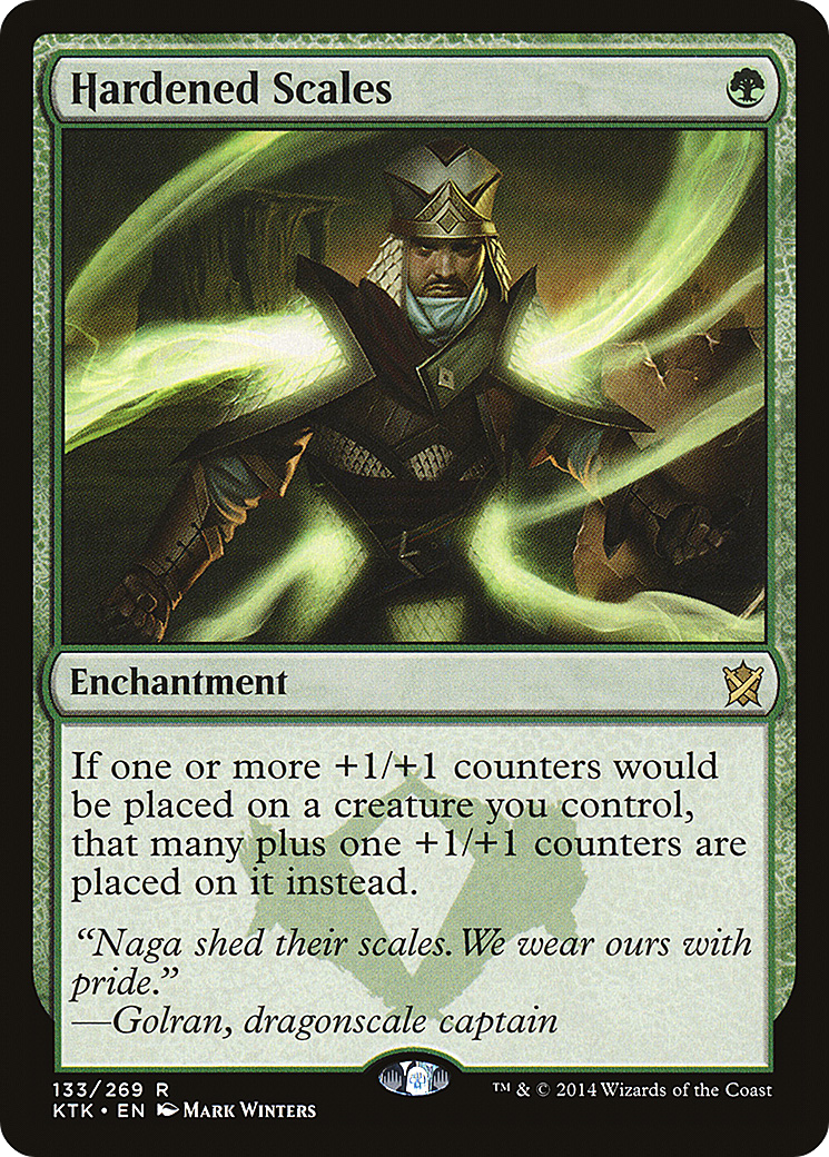 Écailles durcies [Khans de Tarkir] 