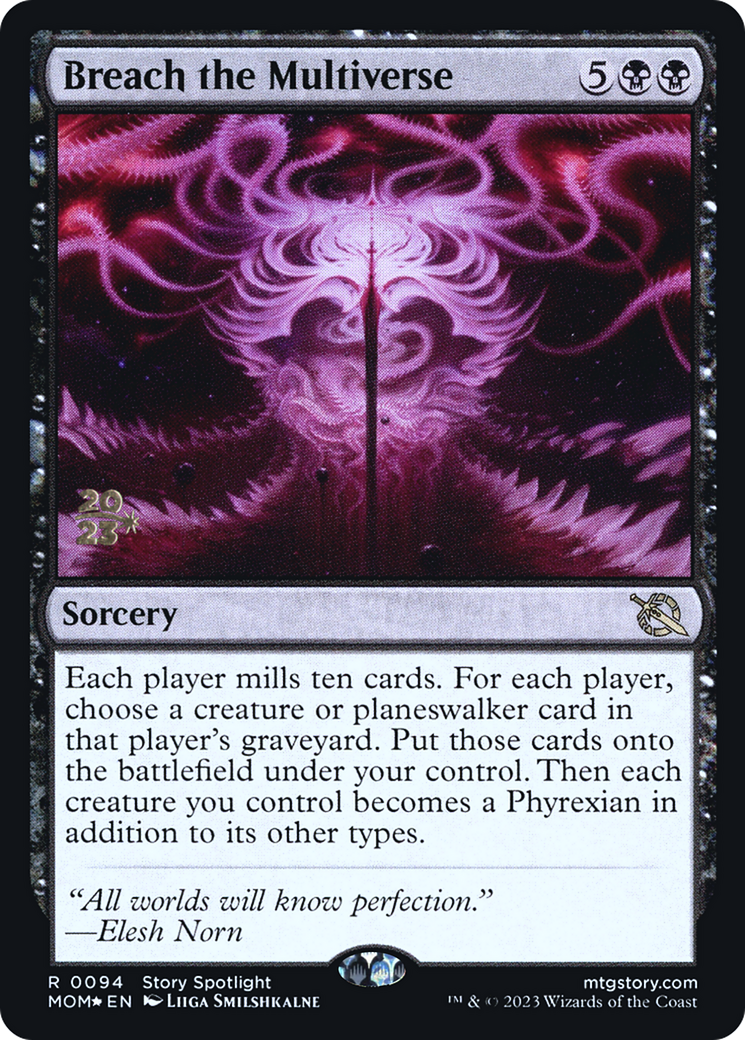Breach the Multiverse [March of the Machine Prerelease Promos] - Trinity Hobby
